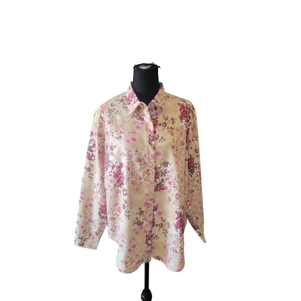 Lemon Grass Lightweight Polyester Material Floral… - image 2